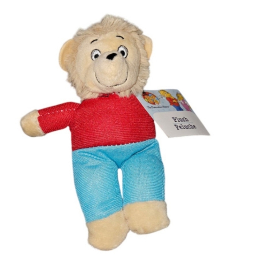 Berenstain Bears Stuffed Plush Brother Bear PBS Kids NEW